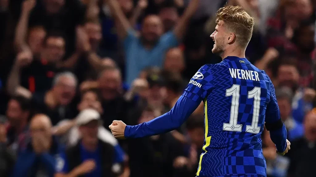 "Werner" will continue to fight with "Chelsea" in hopes of securing a place in the starting XI